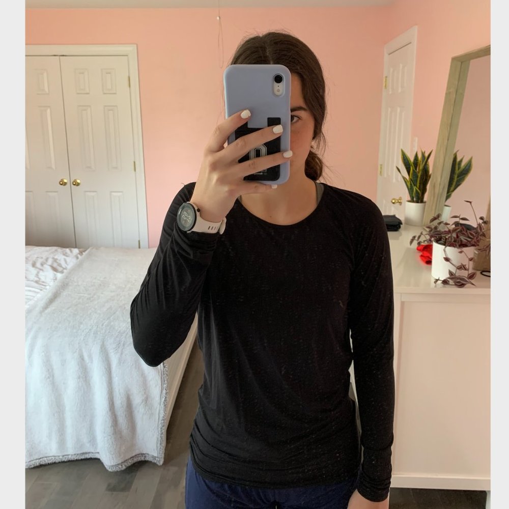 Lululemon Open Back Long Sleeve